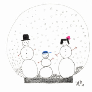 Cartão Natal - Pode Experimentar O Encerramento Familiar