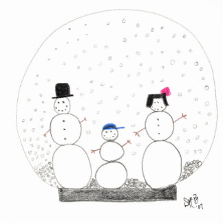 Cartão Natal - Pode Experimentar O Encerramento Familiar