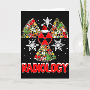 Cartão Natal Radiologia Natal Radiologista Técnico de Rai