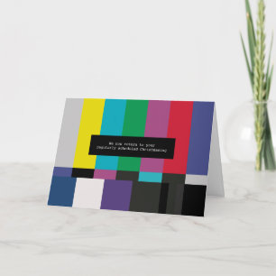 Cartão Natal regular, feriado engraçado 2021