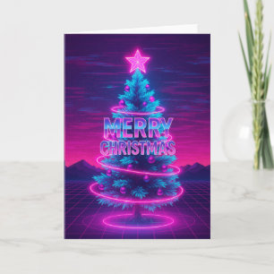 Cartão Natal Retro