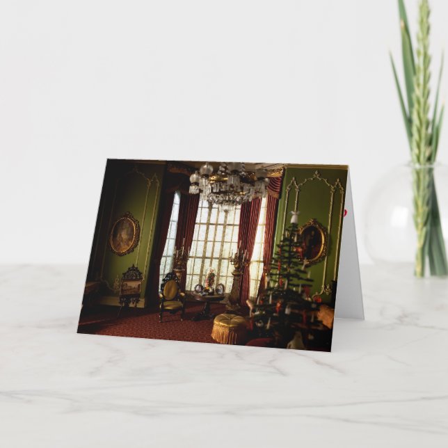 Cartão Natal vitoriano (Frente)