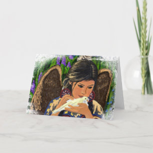 Cartão Native American Angel Notecard