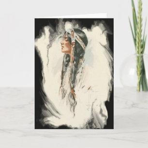 Cartão Native American Greeting Card