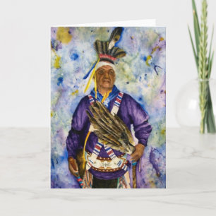 Cartão Native American Greeting Card
