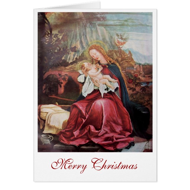 CARTÃO NATIVIDADE COM ANJOS - MÁGICA DO NATAL (Frente)