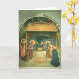 Cartão Natividade por Fra Angelico