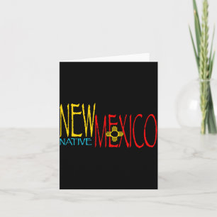 Cartão Nativo do Novo México _1