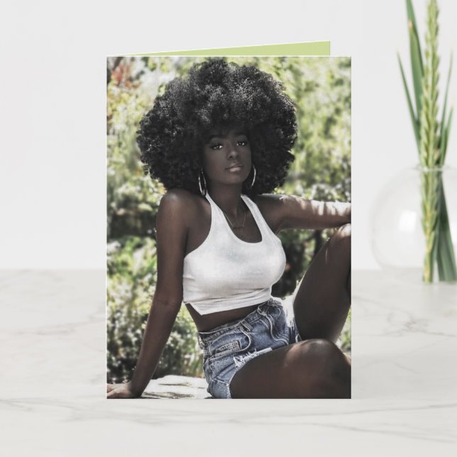 Cartão Natural Beauty Blank Greeting Card (Frente)