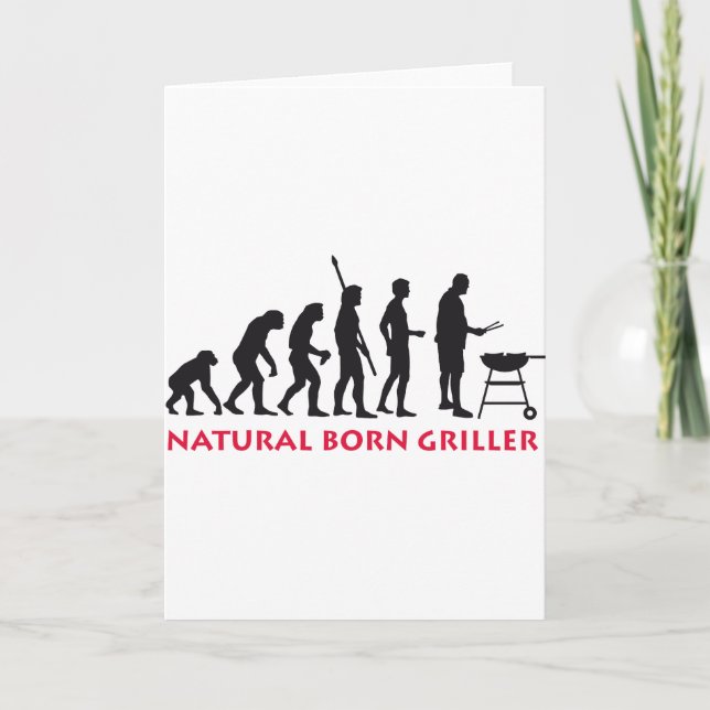 Cartão Natural Born Griller 2c (Frente)
