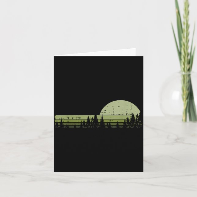 Cartão Nature Outdoor Forest Trees Wildlife Woods Women M (Frente)