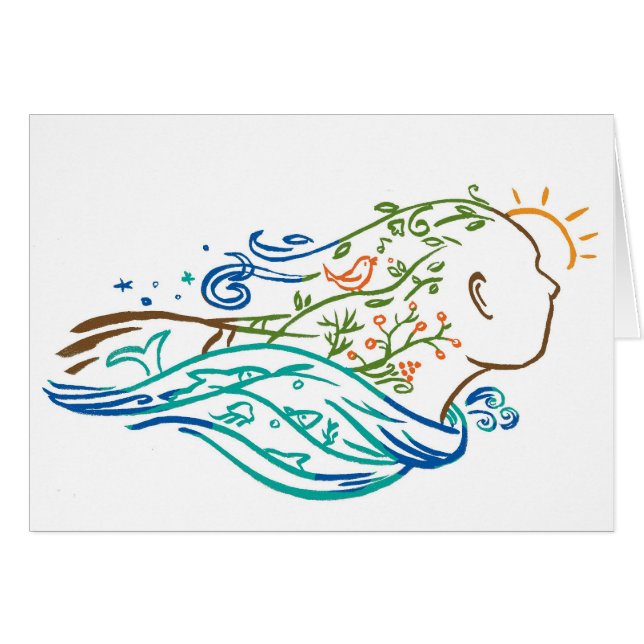 Cartão natureza (Frente Horizontal)