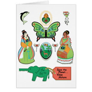 Cartão natureza de valor