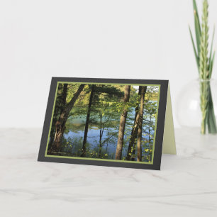 Cartão Natureza: fornece um quarto para mim