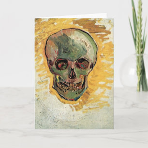 Cartão Natureza Morta Caveira por Vincent van Gogh
