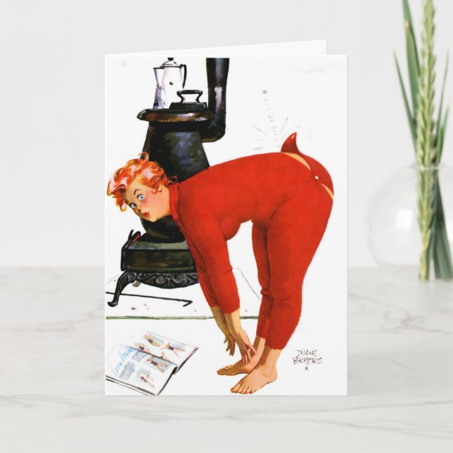 CARTÃO NAUGHTHT WIFE BIRTHDAY GREETING (Frente)