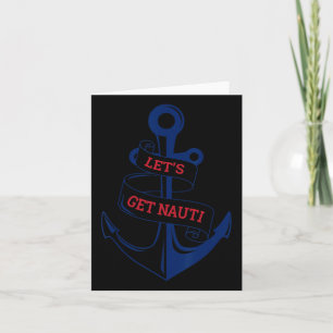 Cartão Náutico Nauti - vamos Engraçado Nauti