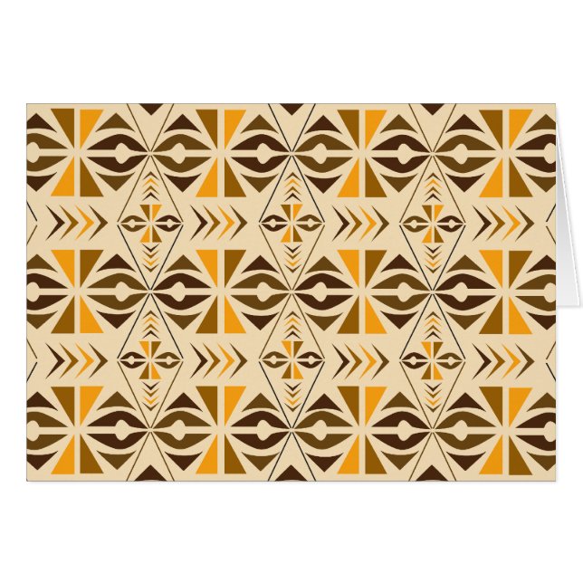 Cartão Navajo (Frente Horizontal)