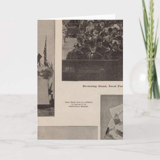 Cartão Naval, educational triumphs, Seattle, Wash (Frente)