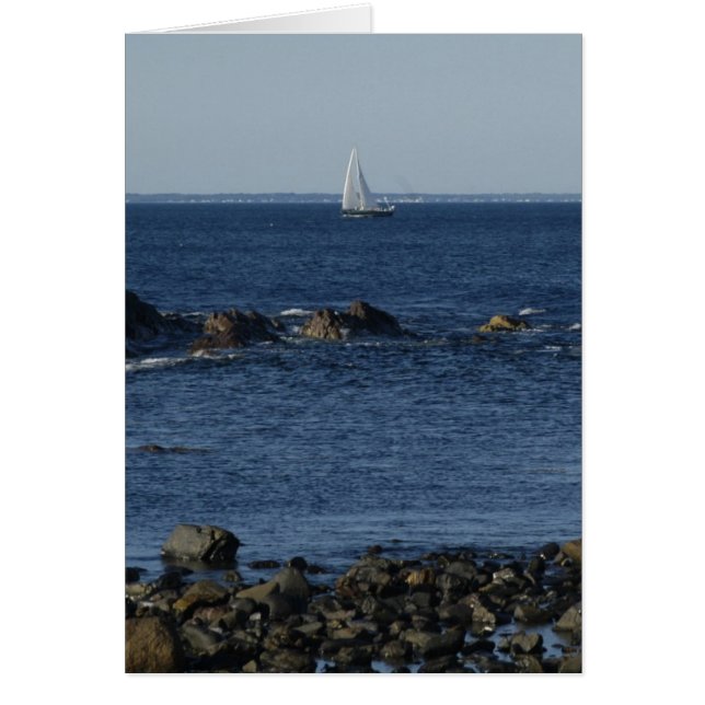 Cartão Navegação no Nordeste, EUA (Frente)