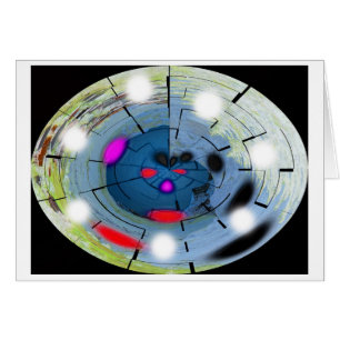 Cartão navegação por alienígena