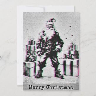 Cartão Navidad Punk (Santa Rosa).
