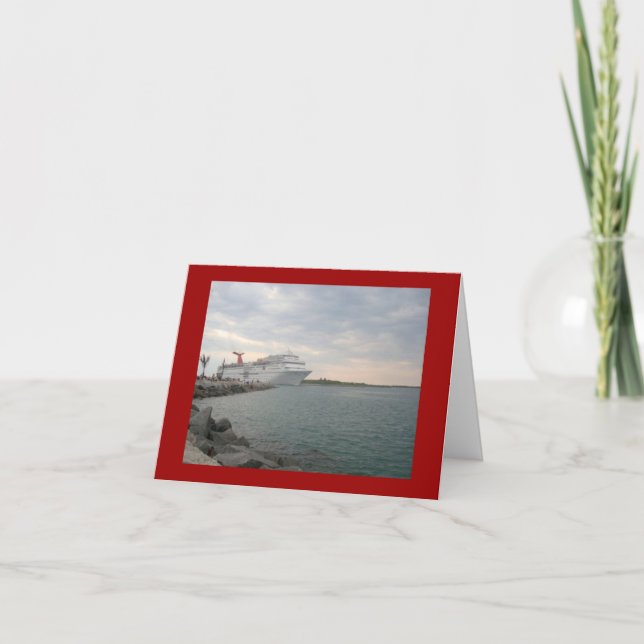 Cartão Navigação do porto Canaveral (Frente)