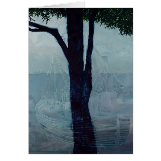 Cartão Navio 6 do fantasma (Frente)