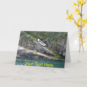 Cartão Navio Cornwall personalizável