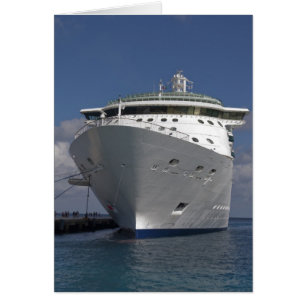 Cartão Navio de cruzeiro