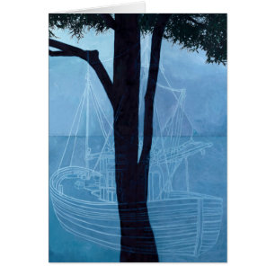 Cartão Navio um 2012 do fantasma