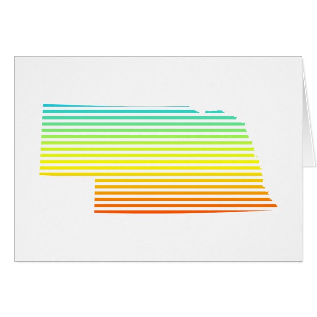 Cartão nebrask chill fade (Frente Horizontal)