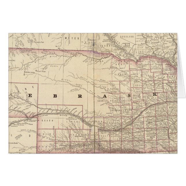 Cartão Nebraska 5 (Frente Horizontal)