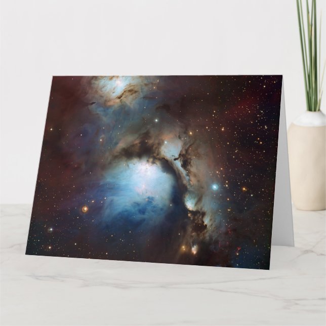 Cartão Nebula Messier 78 Astronomia Espacial (Frente)