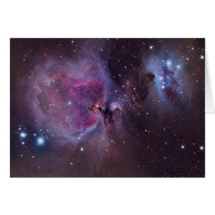 Cartão Nebulosa de Orion