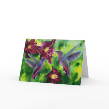 Nectar Collectors Greeting Card