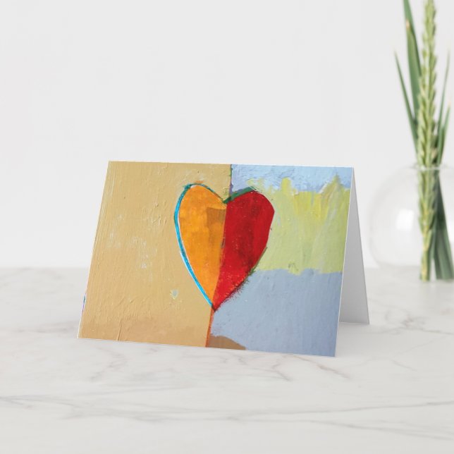 Cartão Néctar do coração (Frente)