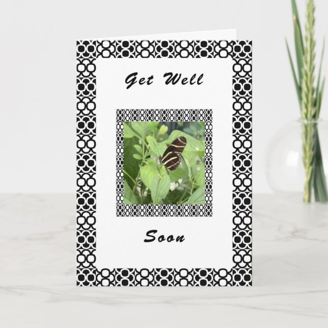 Cartão Negócios se saem bem de todos nós, borboleta (Frente)