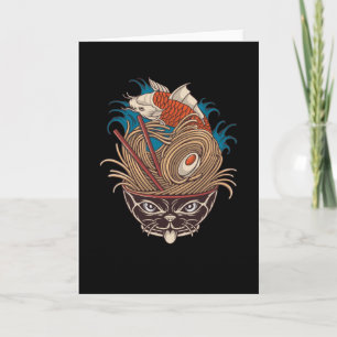Cartão Neko Ramen