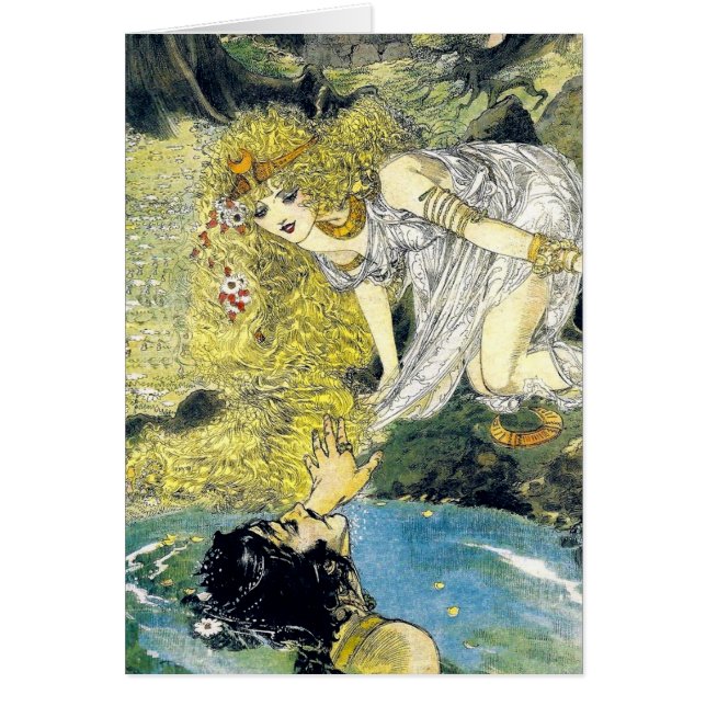 Cartão Nell Brinkley's Vivacious Flapper #22 (Frente)