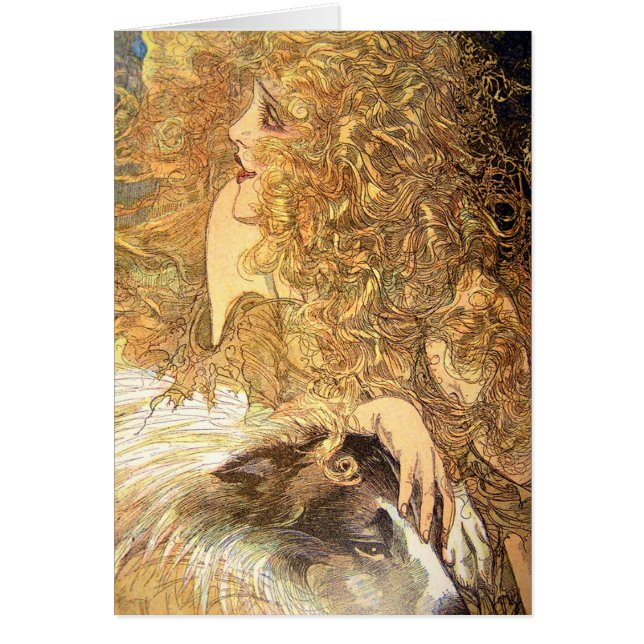 Cartão Nell Brinkley's Vivacious Flapper #3 (Frente)