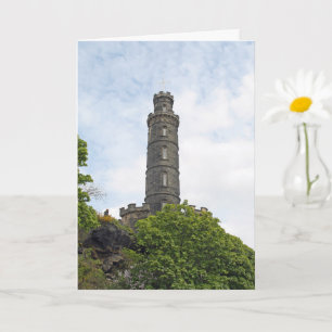 Cartão Nelson Monument, Edimburgo
