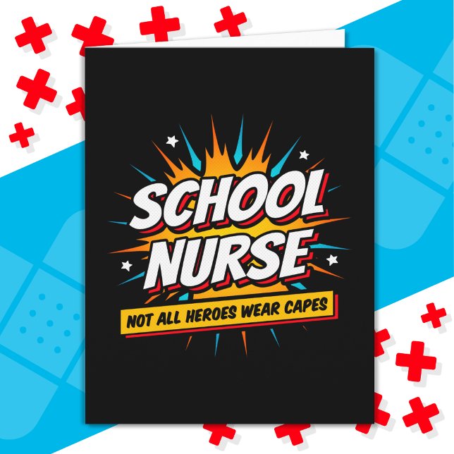 Cartão Nem Todos Heróis Vestem Capes Enfermeira Apreciaçã (Criador carregado)