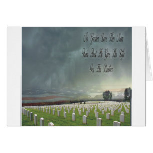 Cartão Nenhum maior amor