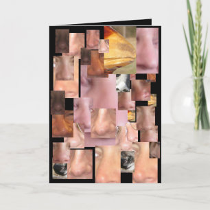 CARTÃO NENHUM NARIZ