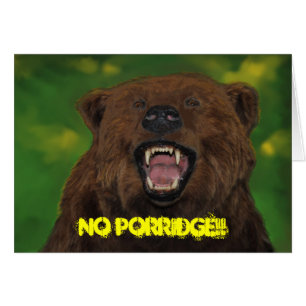 Cartão Nenhum papa de aveia!!