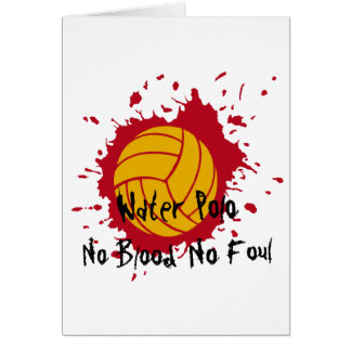 Cartão Nenhum sangue não sujo