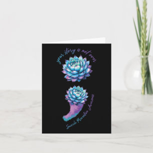 Cartão Nenhuma História Deve Acabar Logo Com O Suicídio M