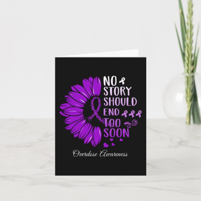 Cartão Nenhuma História Deve Terminar Muito Rapidamente S (Frente)