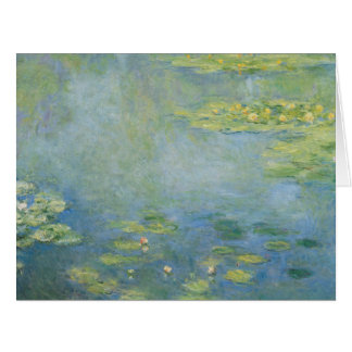 Cartão Nenúfares por Claude Monet